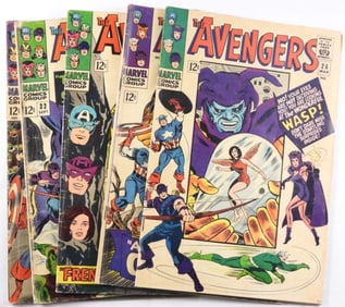 (5) The Avengers Comic Lot