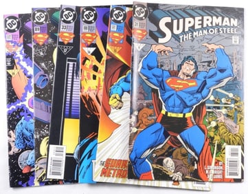 (6) Superman Comic Lot
