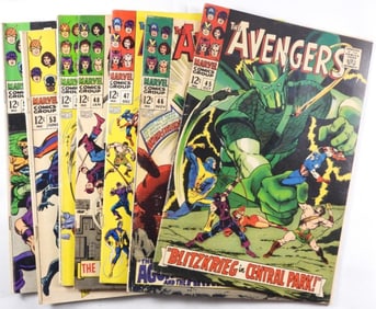 (7) The Avengers Mixed Lot