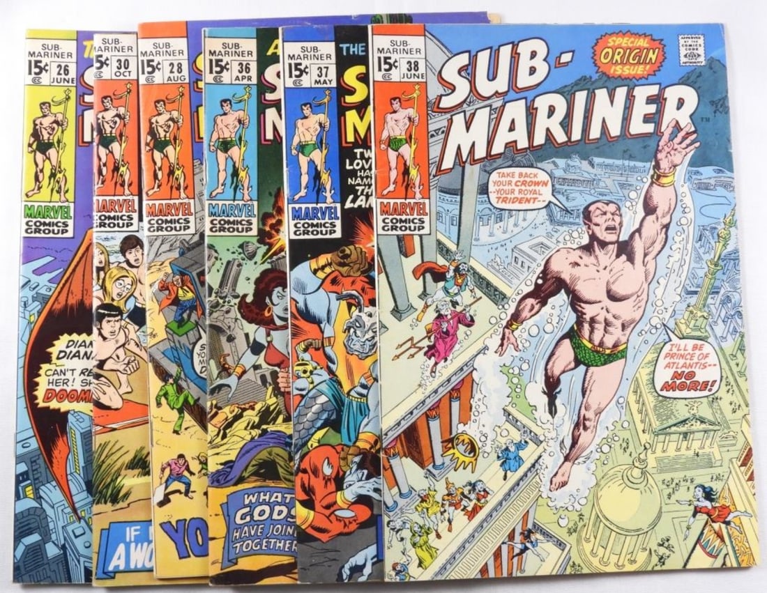 (6) Sub-Mariner Comics (1 of 2)