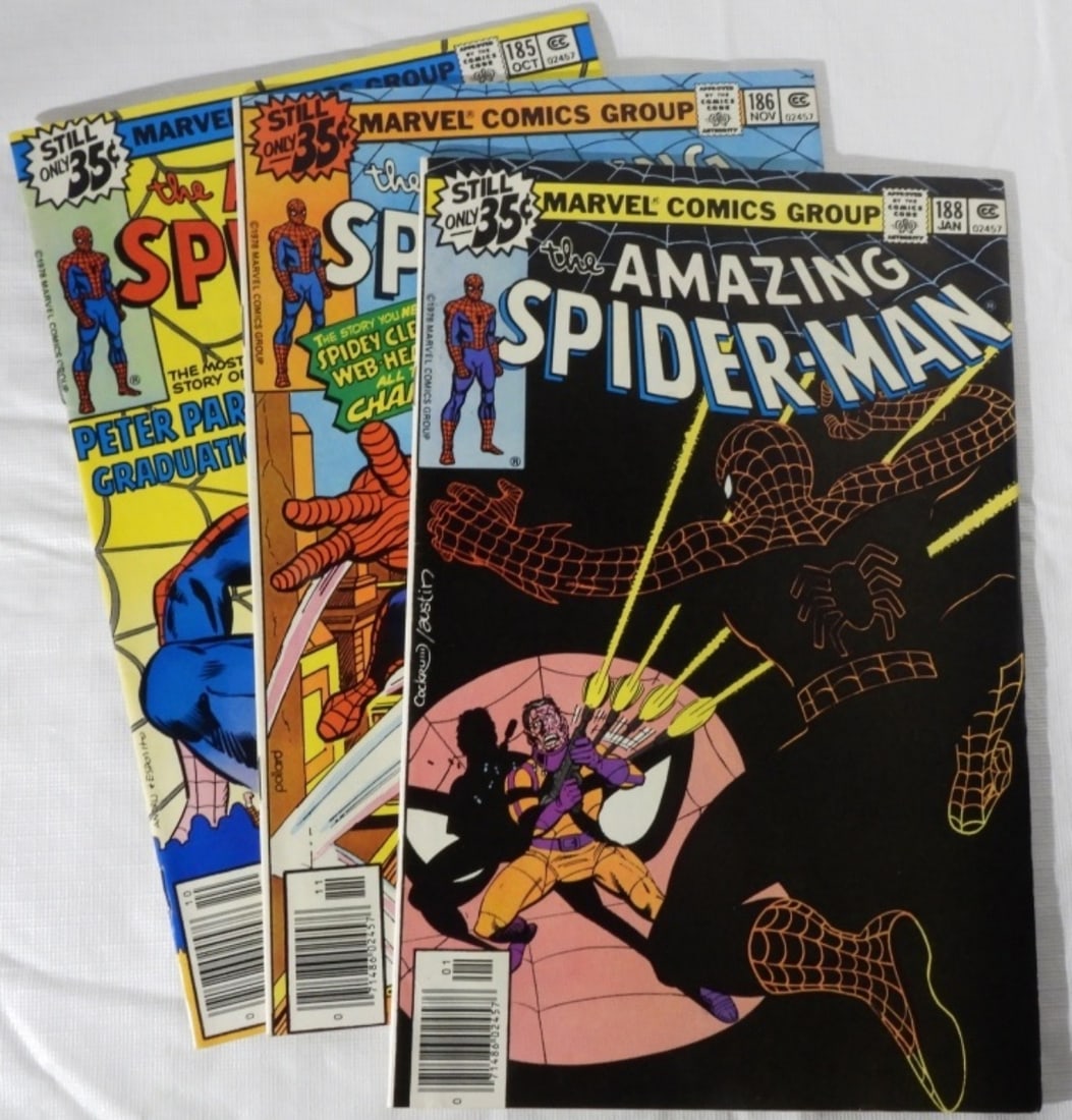 The Amazing Spider-Man: Numbers: 185, 186, & 188