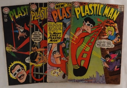 DC Plastic Man Lot Of (4)