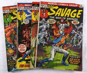 (4) Doc Savage The Man of Bronze