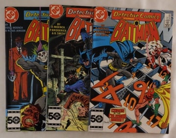 (3) DC Detective Comics Starring Batman