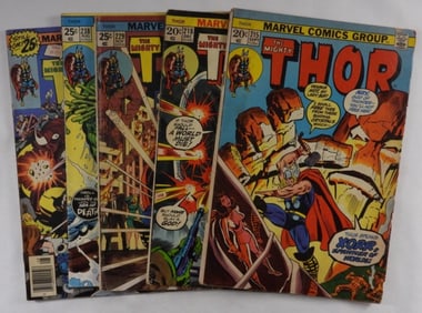 Mighty Thor Comics Lot Of 5