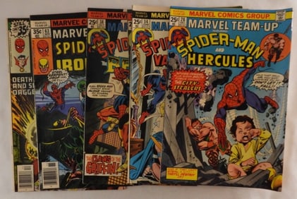 Six Marvel Spider-Man Team-Ups