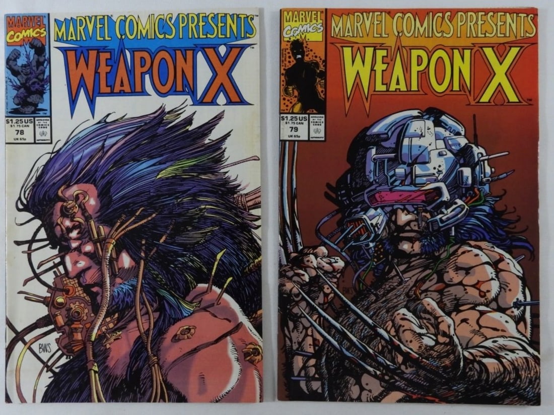 (2) Marvel Comics Presents Weapon X (1 of 4)
