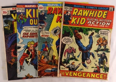 (4) Mixed Marvel Lot Of Comics