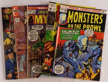 (5) Mixed Lot Of DC & Marvel Comics