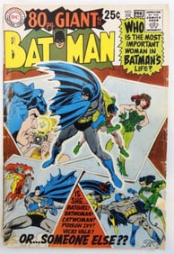 1969 DC Batman #208 80 Page Giant Issue