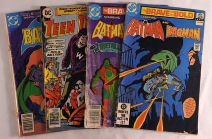 (4) DC Bronze Age Comics