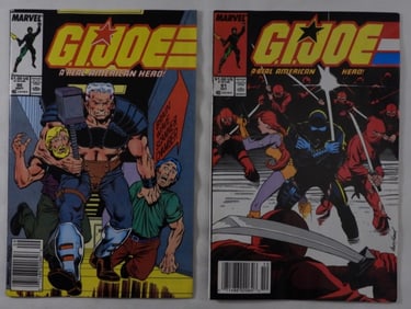 Two G.I.Joe: A Real American Hero!