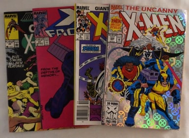 Four Mixed Lot of X-Men