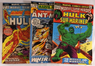 (2) Hulk & (1) Ant-Man Comic