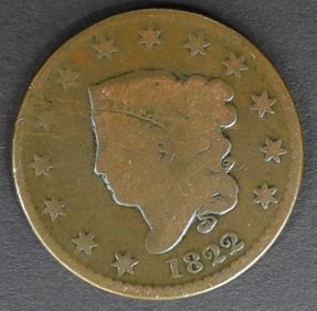 1822 Large Cent