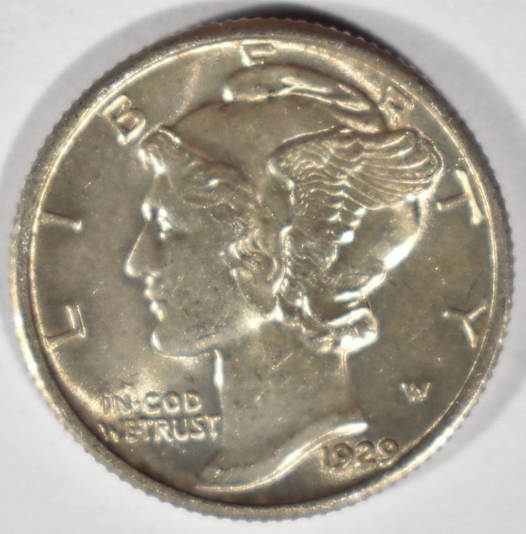1929 Mercury Dime (1 of 2)