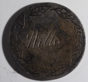 Love Token - Willie On Seated Quarter