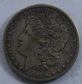 1884-S Morgan Dollar