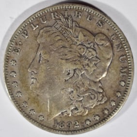 1892 Morgan Dollar