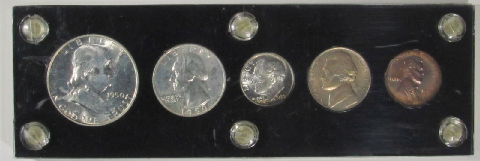 1950 Proof Set in Plastic Holder: Bid live now!