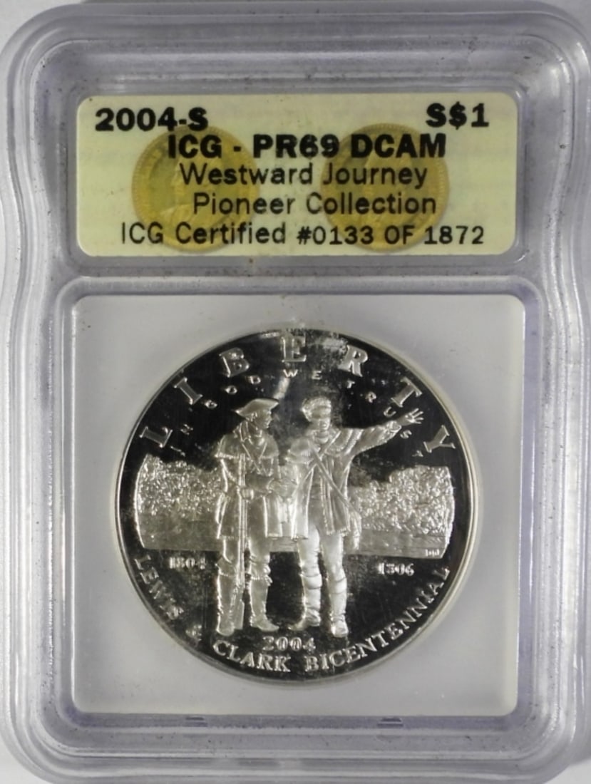 2004-S S$1 ICG -PR69 DCAM Pioneer Collection (1 of 2)