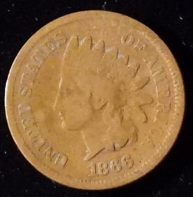 1866 Indian Head Cent