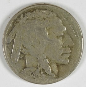 1924-S Buffalo Nickel