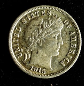 1915-S Barber Dime