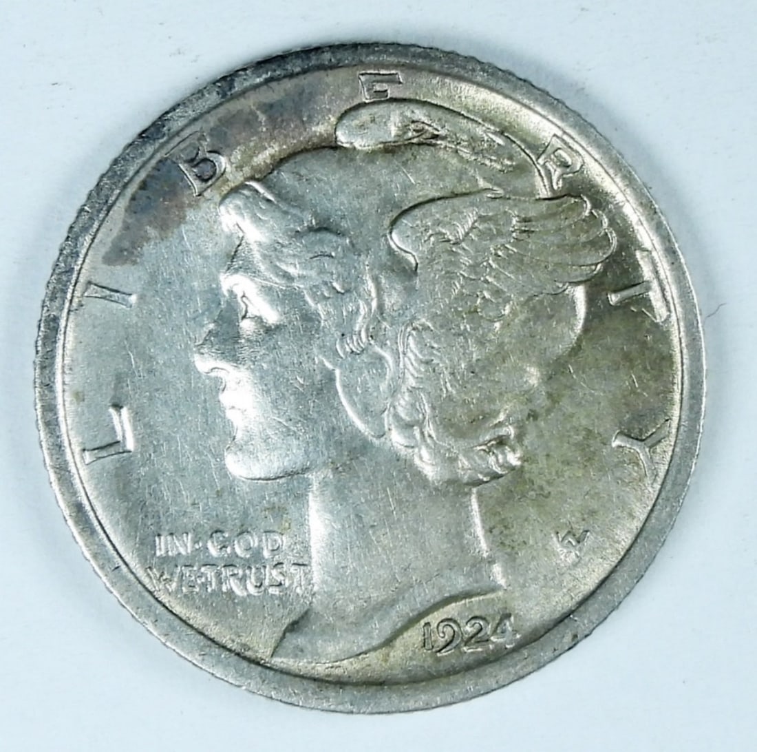 1924 Mercury Dime (1 of 2)