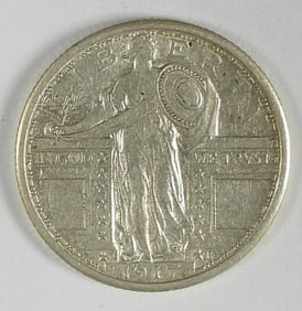 1917 T-1 Standing Liberty Quarter