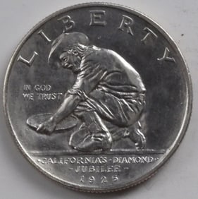 1925 California's Diamond Jubilee Half Dollar