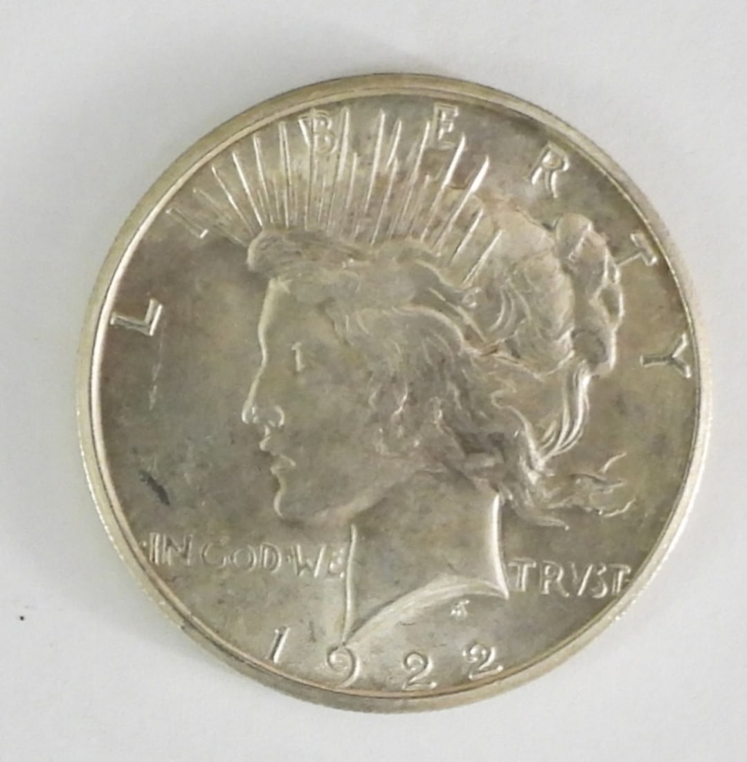 1922-S Peace Dollar: Top Rate Auction House