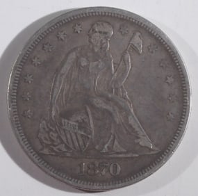 1870 With Motto One Dollar
