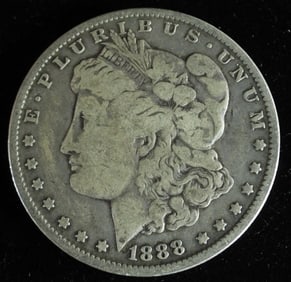 1888-O Morgan Dollar, Hot Lips