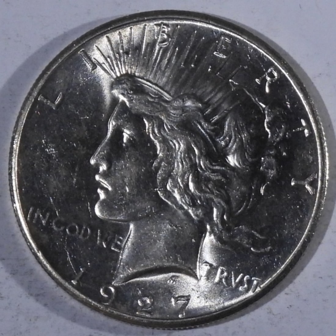 1927 Peace Dollar (1 of 2)