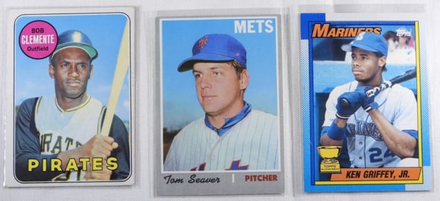 (3) TOPPS Baseball Cards