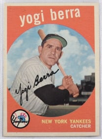 TOPPS Number 180 Yogi Berra