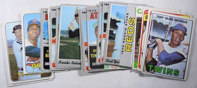 (21) TOPPS Baseball Cards