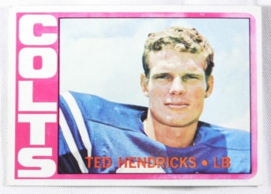 Ted Hendricks TOPPS Football Card