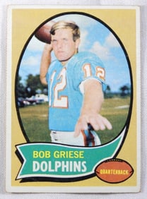 Bob Griese Football Card