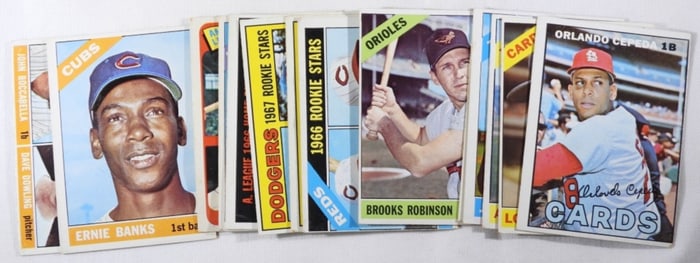 (14) Baseball Cards