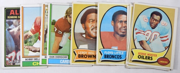 (10) Different Football Cards