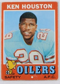 Ken Houston Football Card