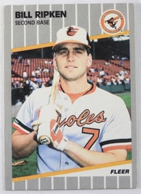 FLEER Number 616 Bill Ripken
