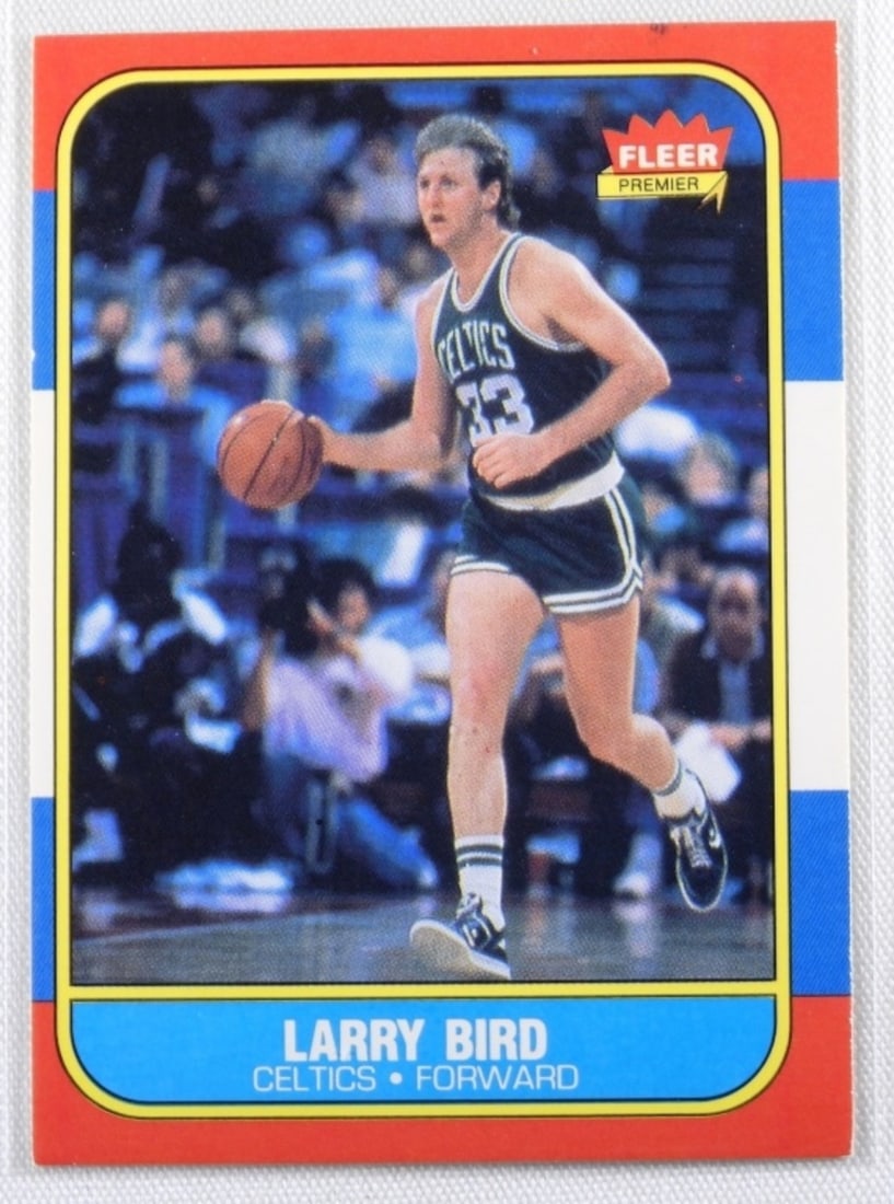 Larry Bird Fleer Number 9: VG