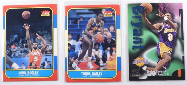 (3) Basketball Cards