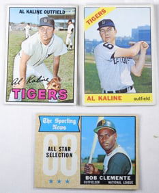 (3) TOPPS Baseball Cards
