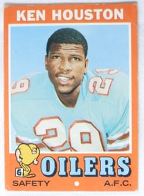 Ken Houston Football Card