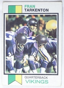 Fran Tarkenton Football Card