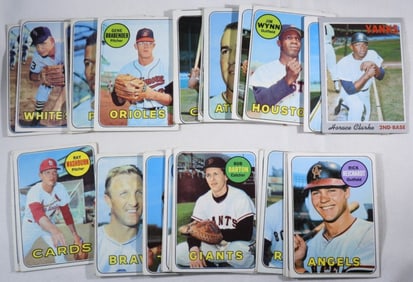 (35) Various Baseball Cards